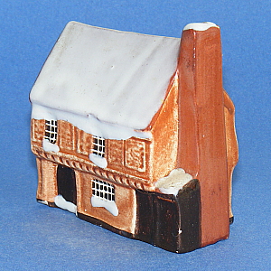 Image of Mudlen End Studio model No 27 Cottage with snow